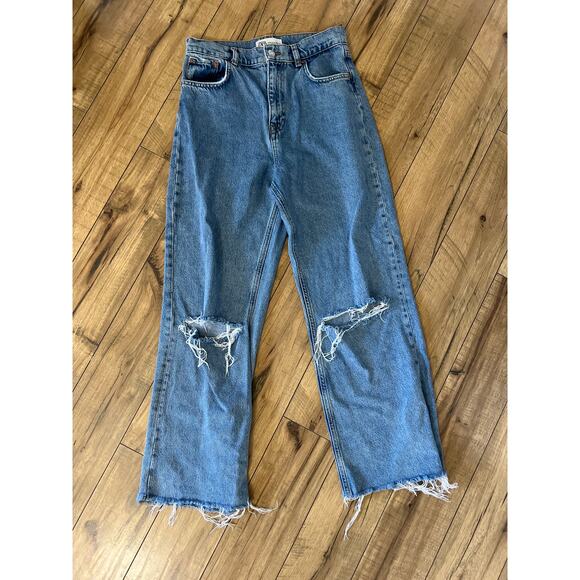 Zara size 6 womens jeans The 90’s Full Length - Picture 1 of 5